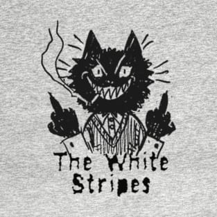 white and the bad cat T-Shirt